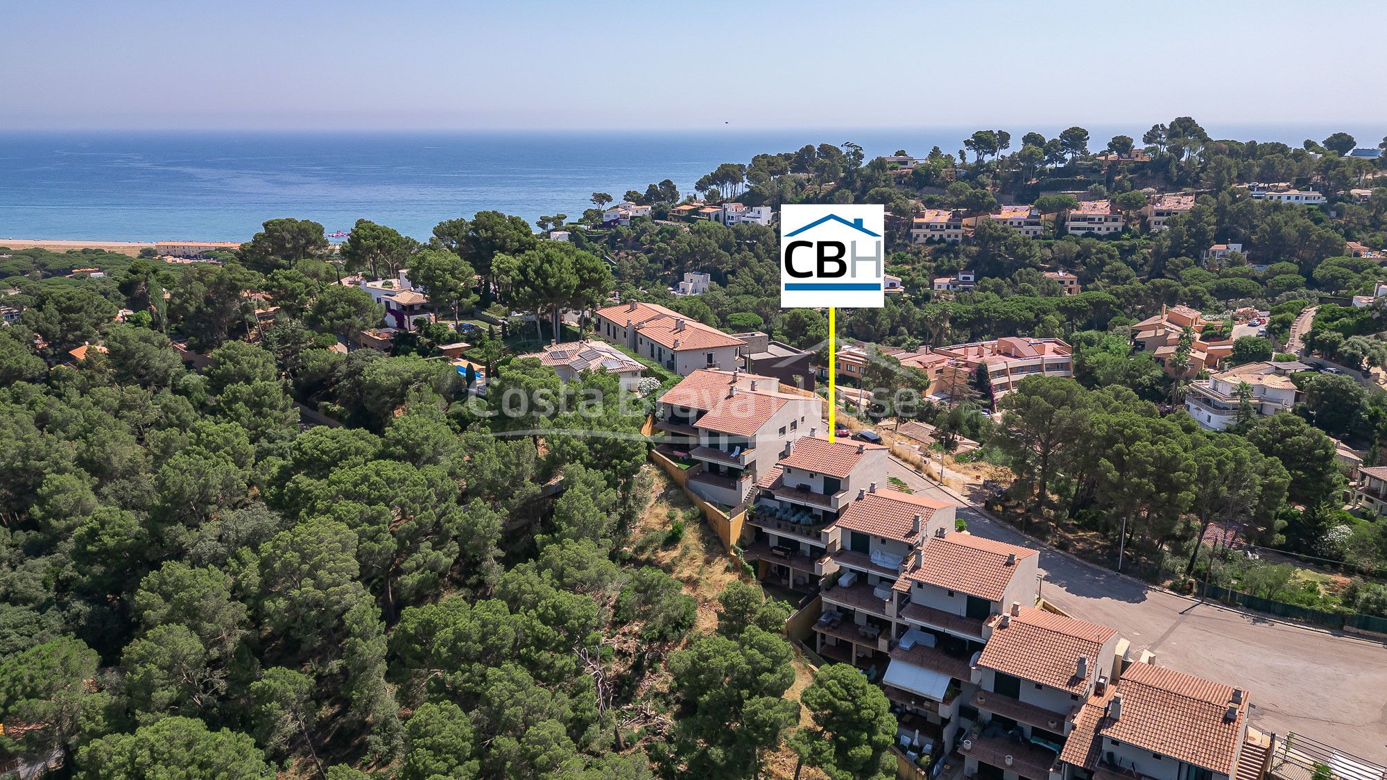Vista exterior de Apartamento en venta en Begur con Aire acondicionado, Calefacción y Jardín privado