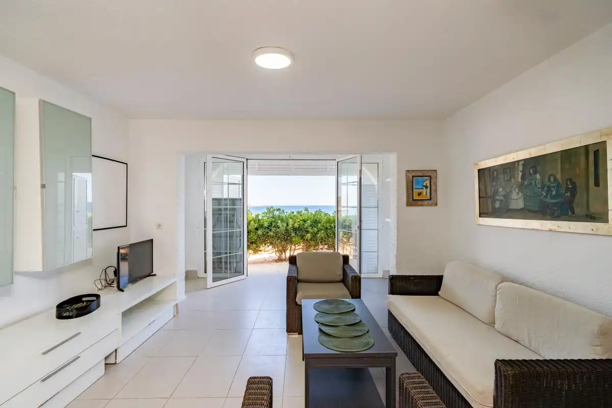 Sala de estar de Casa adosada en venta en Orihuela con Calefacción, Jardín privado y Piscina