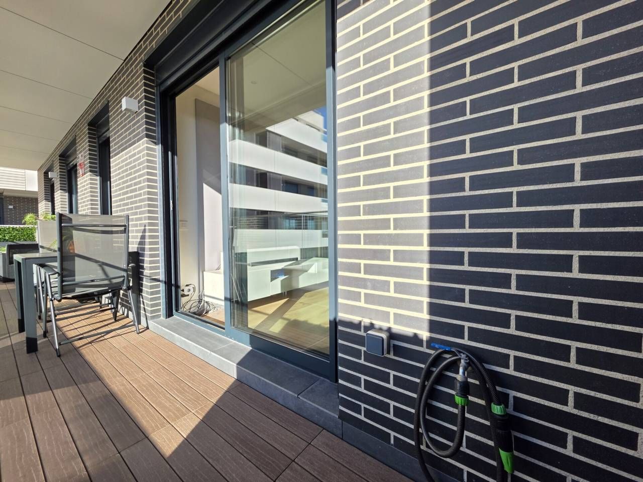 Balcony of Flat for sale in Montgat  with Air Conditioner, Heating and Parquet flooring