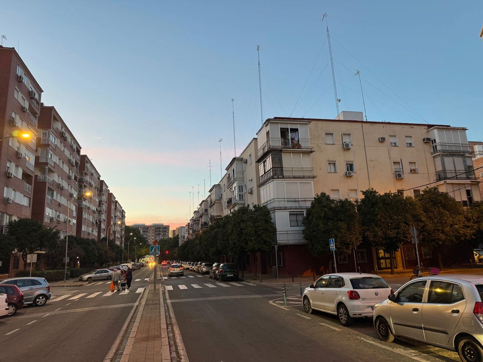 Exterior view of Flat for sale in  Sevilla Capital  with Air Conditioner and Terrace