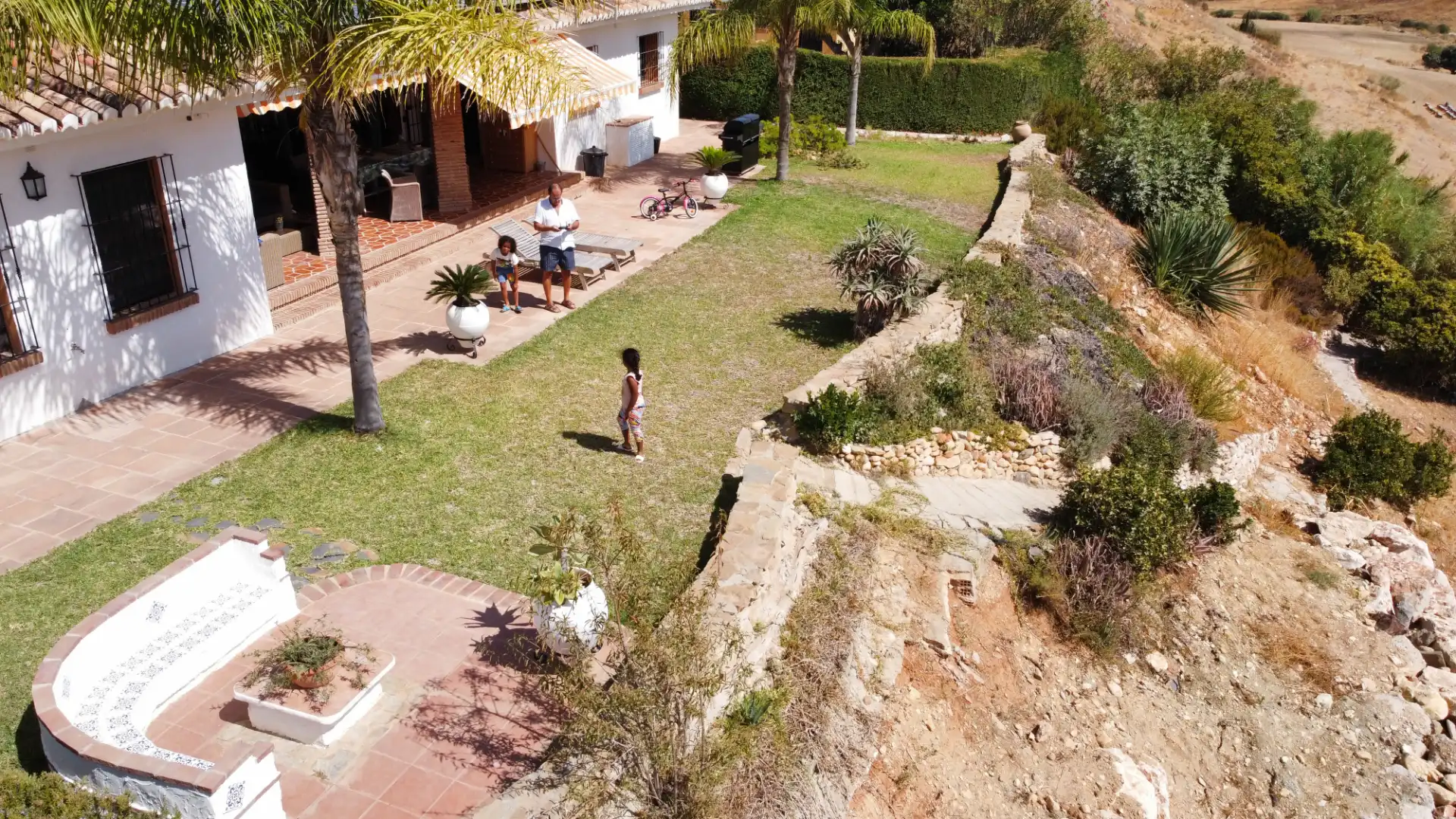 Jardín de Finca rústica en venta en Alhaurín de la Torre con Aire acondicionado, Calefacción y Jardín privado