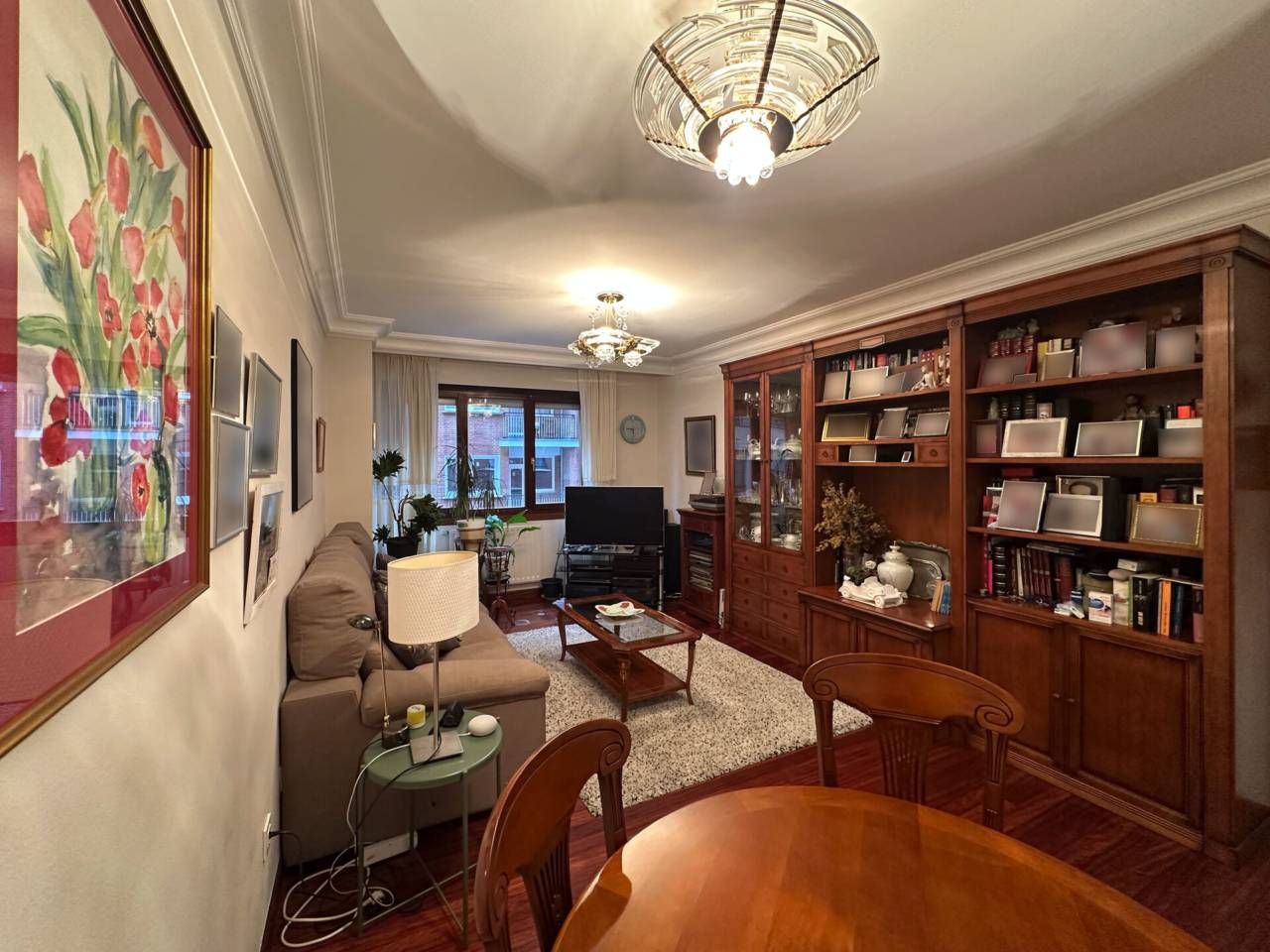 Sala d'estar de Pis en venda en Bilbao  amb Calefacció