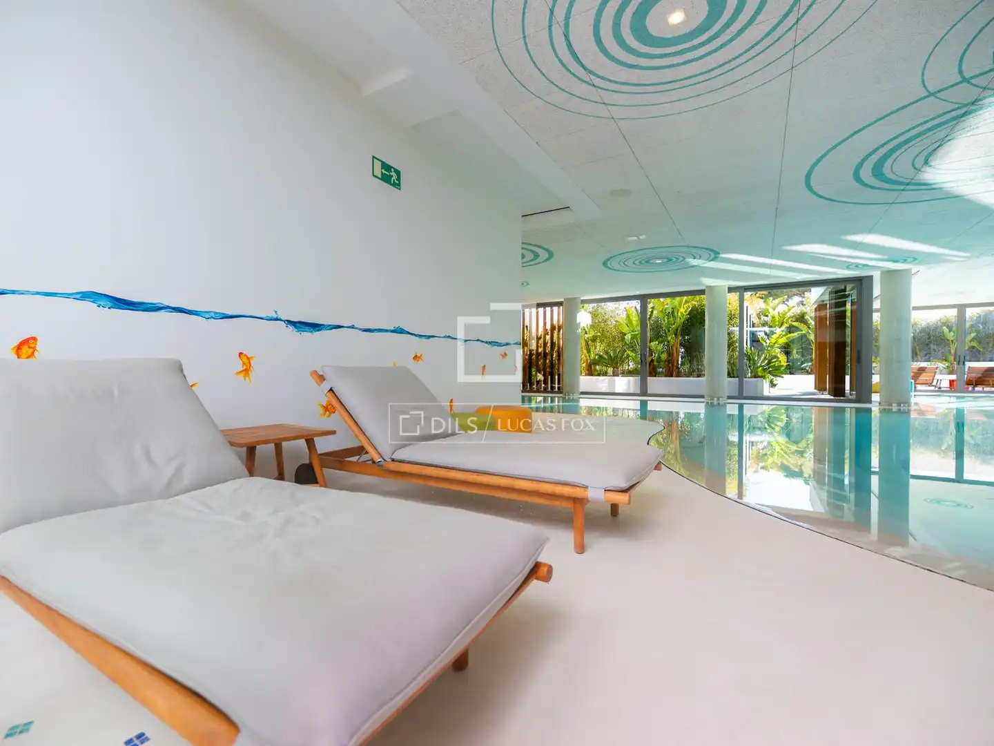 Swimming pool of Flat for sale in Eivissa  with Furnished