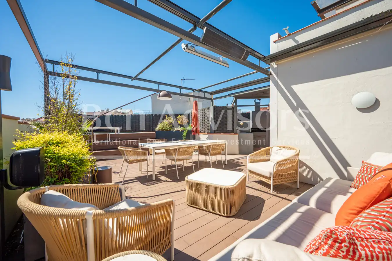 Terraza de Ático en venta en Barcelona con Aire acondicionado, Calefacción y Parquet