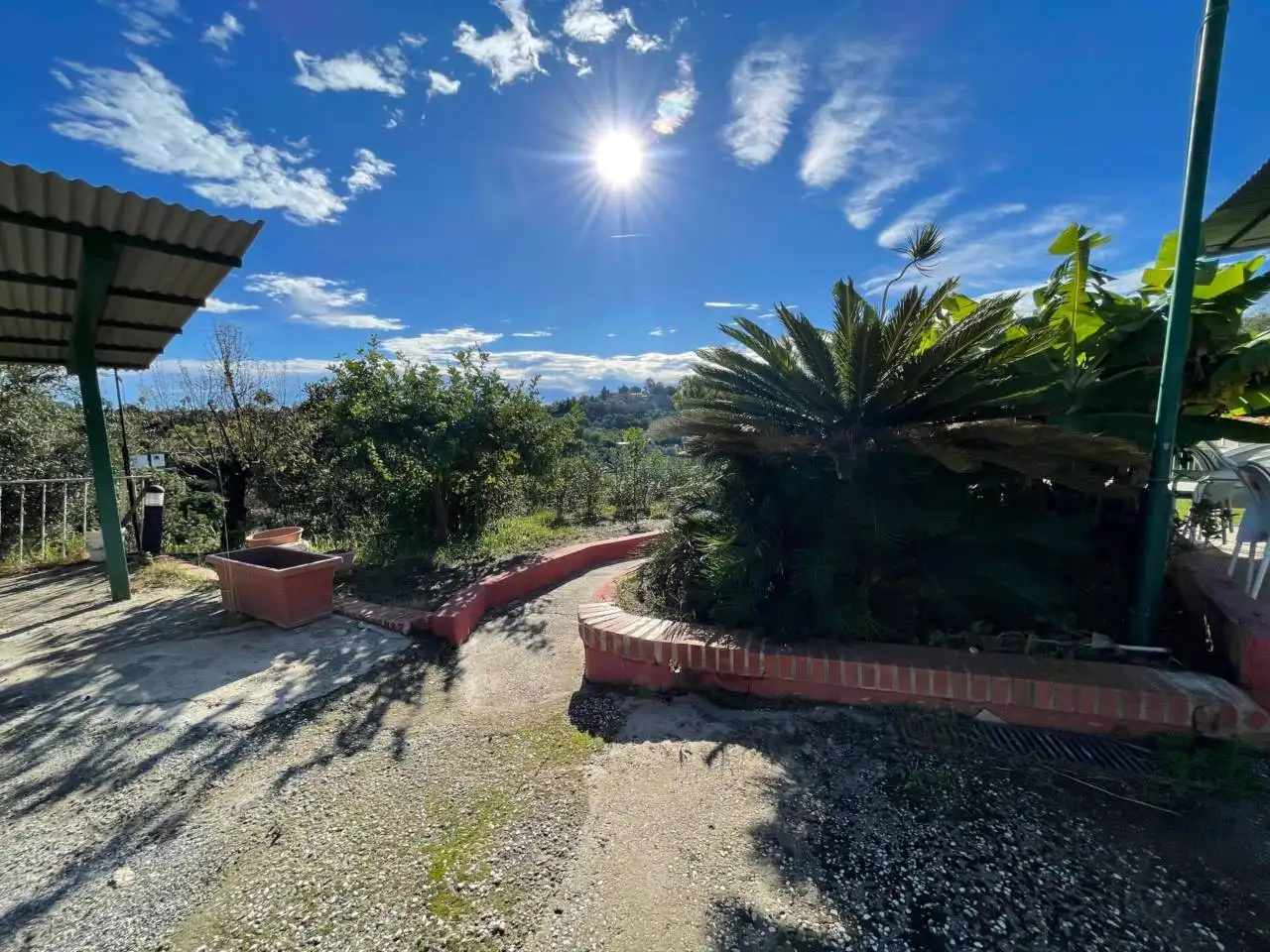 Vista exterior de Finca rústica en venta en Estepona con Jardín privado y Piscina