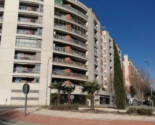 Exterior view of Flat for sale in  Madrid Capital  with Air Conditioner and Terrace