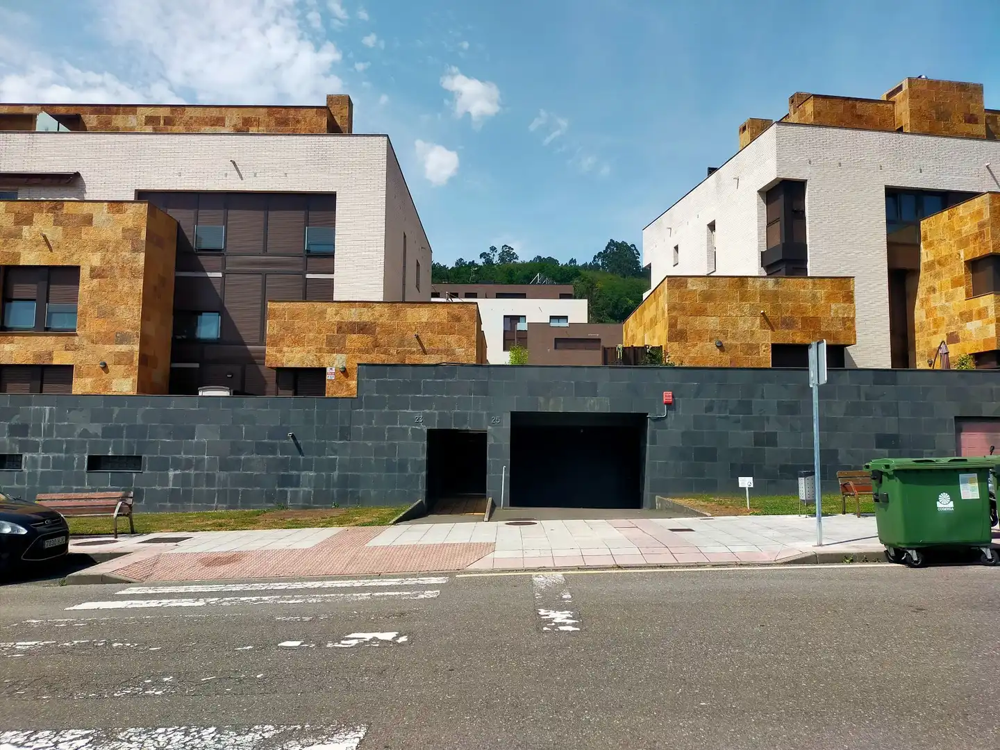 Exterior view of Flat for sale in Pravia  with Heating, Terrace and Furnished