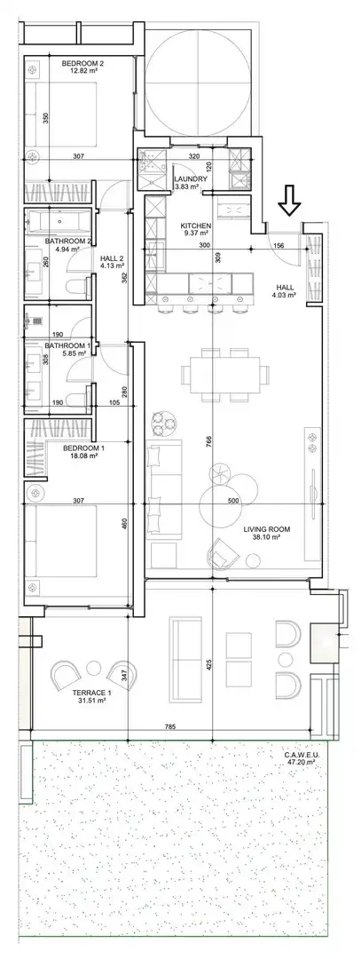 Wohnung mit Pool zum Verkauf in Punta Plata, imagen 17
