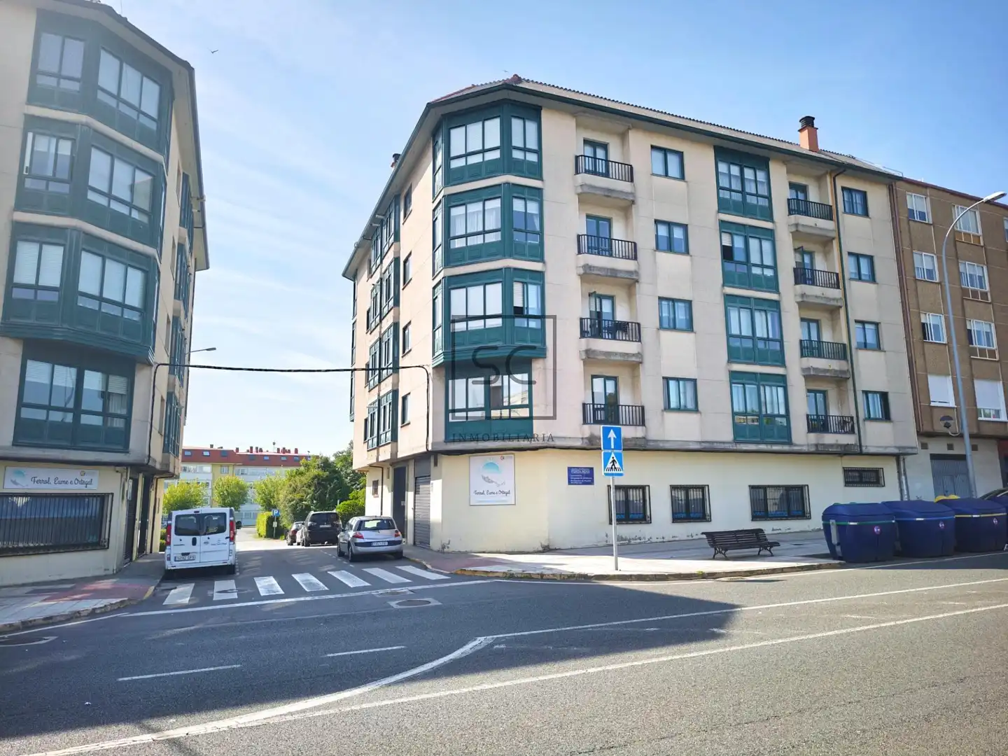 Vista exterior de Piso en venta en Narón con Calefacción, Parquet y Trastero