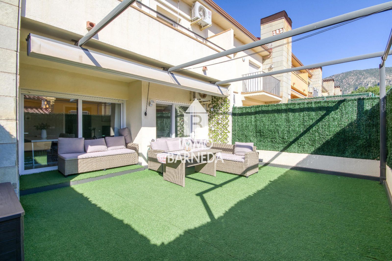Terrassa de Casa adosada en venda en Palau-saverdera amb Aire condicionat, Calefacció i Jardí privat