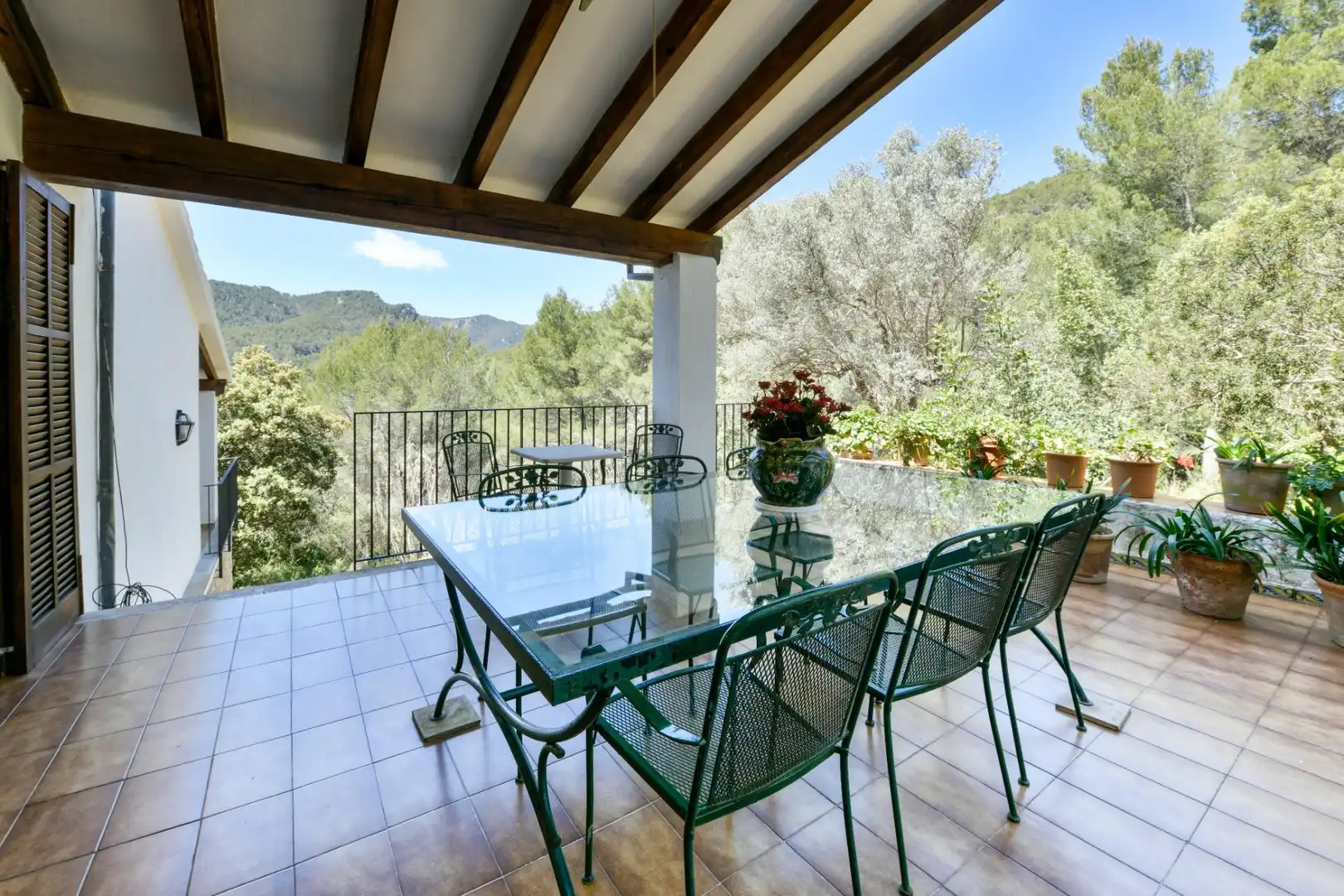 Terraza de Casa o chalet en venta en  Palma de Mallorca con Aire acondicionado, Calefacción y Jardín privado