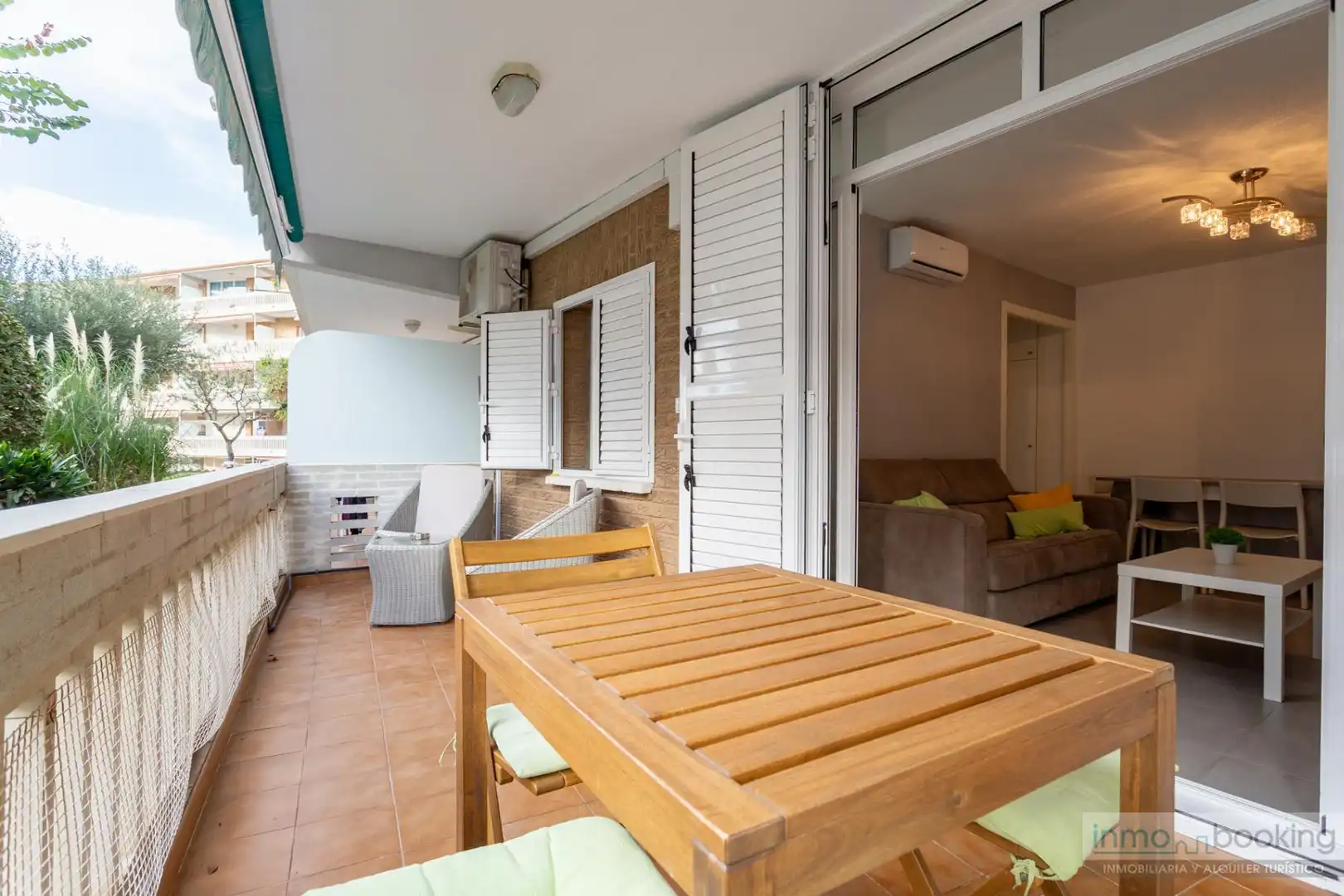 Terrasse von Wohnungen zum Verkauf in Salou mit Klimaanlage, Heizung und Terrasse