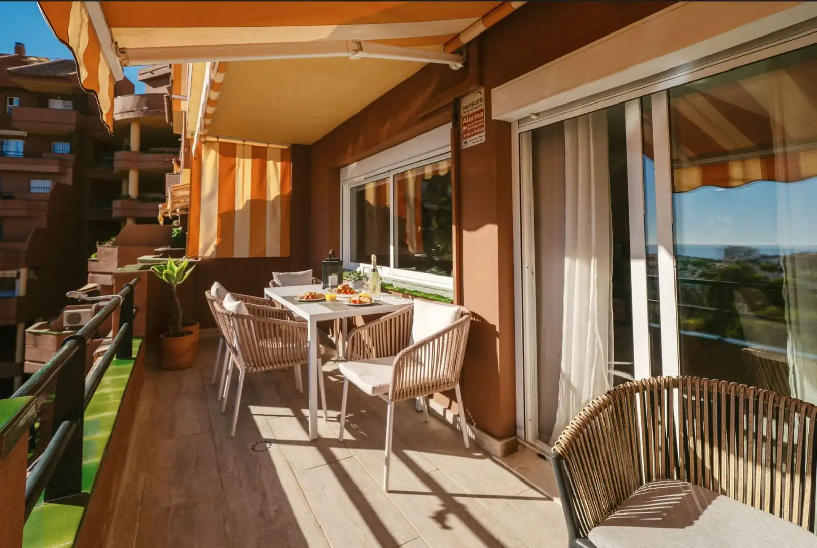 Terrace of Attic for sale in Benalmádena  with Air Conditioner, Heating and Terrace