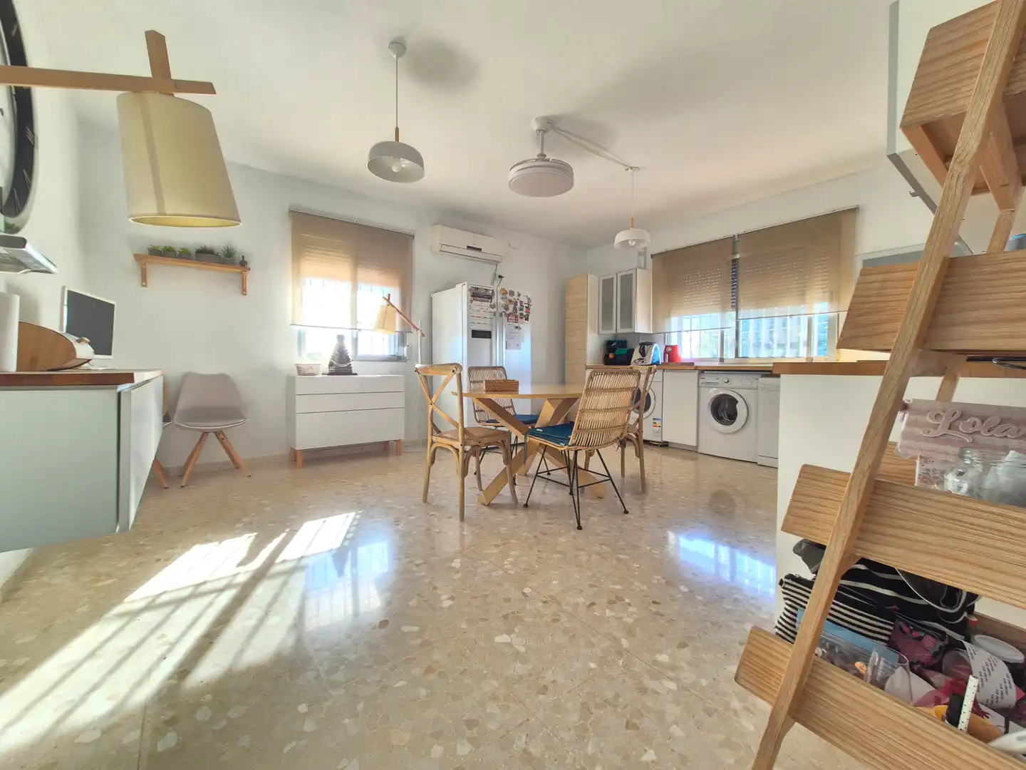 Kitchen of Houses for sale in La Rinconada  with Air Conditioner, Private garden and Terrace