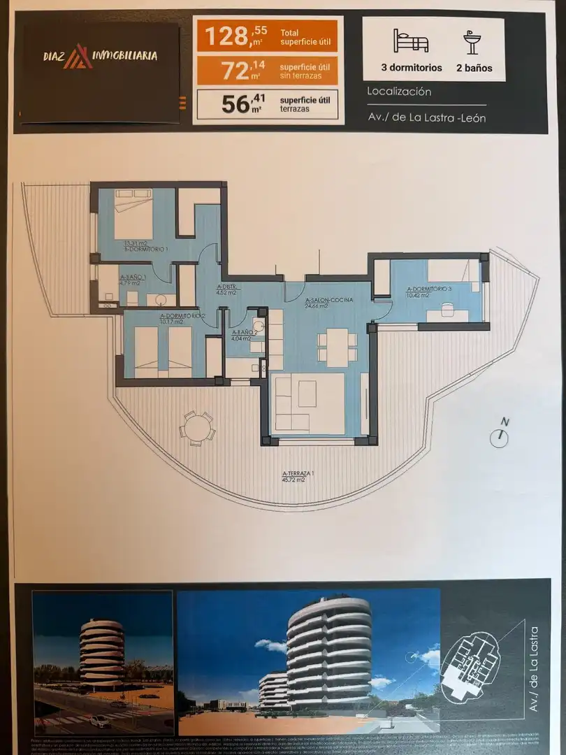 Piso con ascensor en venta en La Lastra, imagen 2