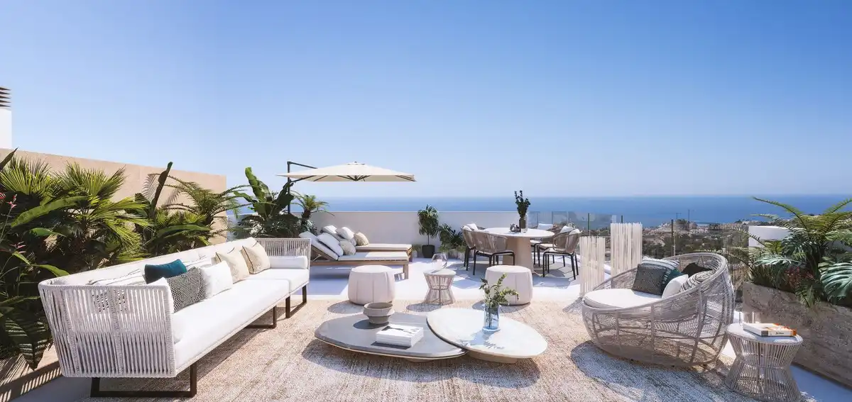 Terraza de Apartamento en venta en Benalmádena con Aire acondicionado, Terraza y Trastero