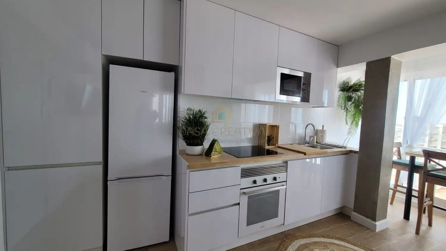 Cocina de Estudio en venta en Sueca con Aire acondicionado, Calefacción y Amueblado
