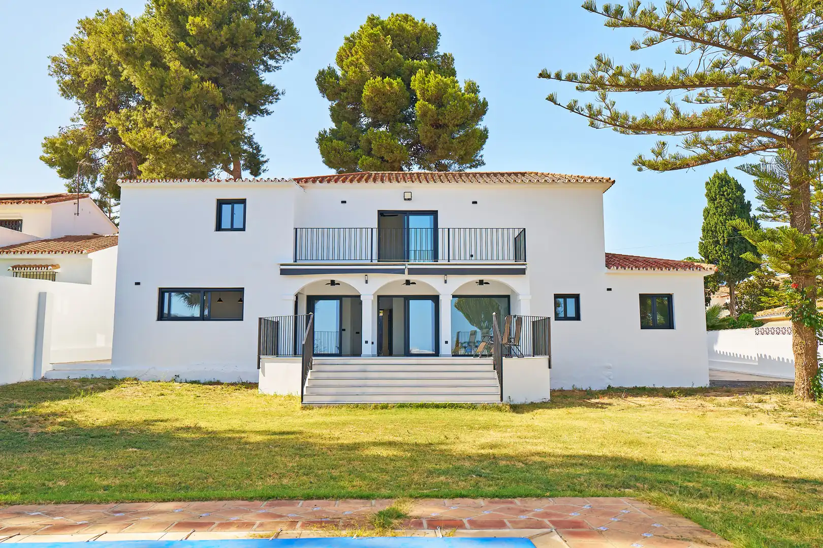 Außenansicht von Haus oder Chalet zum Verkauf in Mijas mit Heizung, Privatgarten und Terrasse