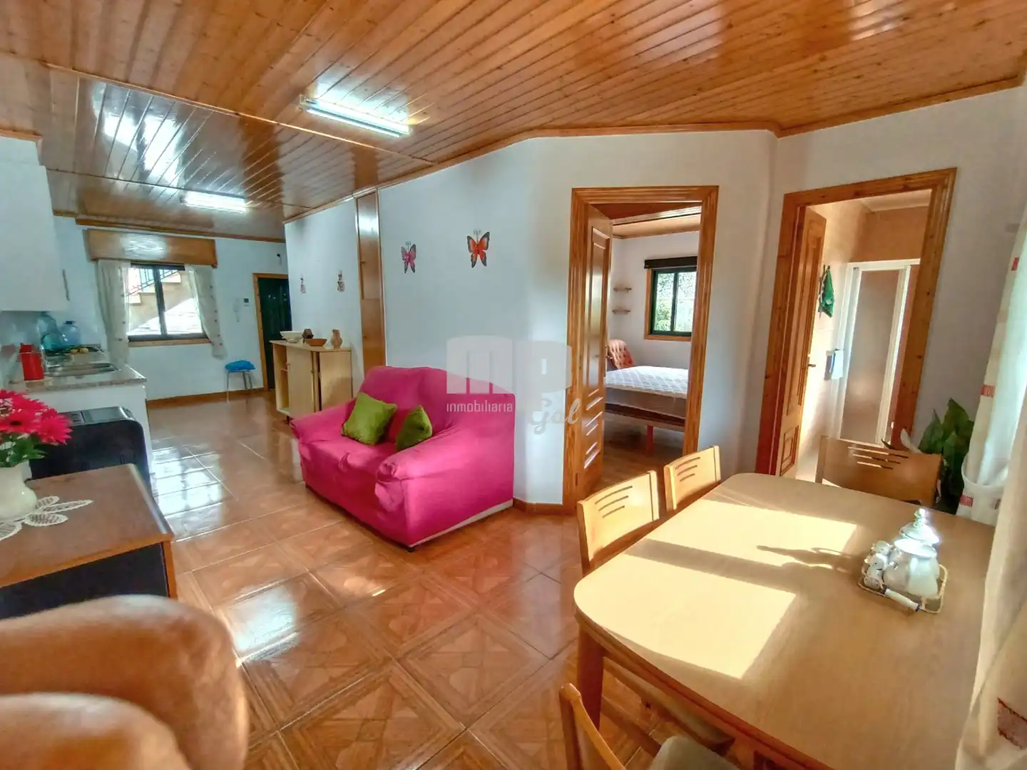 Sala de estar de Casa o chalet en venta en Redondela con Calefacción, Jardín privado y Trastero