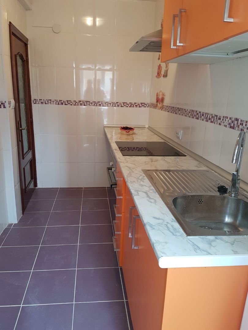 Kitchen of Flat for sale in  Madrid Capital  with Heating, Terrace and Oven