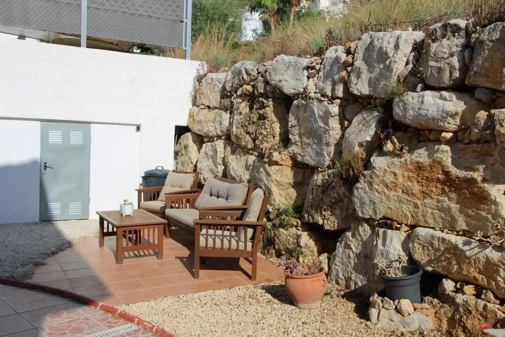 Terrassa de Casa o xalet en venda en Xaló amb Aire condicionat, Calefacció i Jardí privat