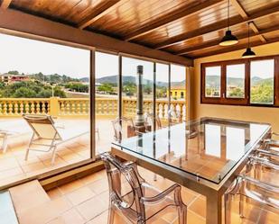 Dining room of House or chalet for sale in Boadella i les Escaules  with Air Conditioner and Swimming Pool