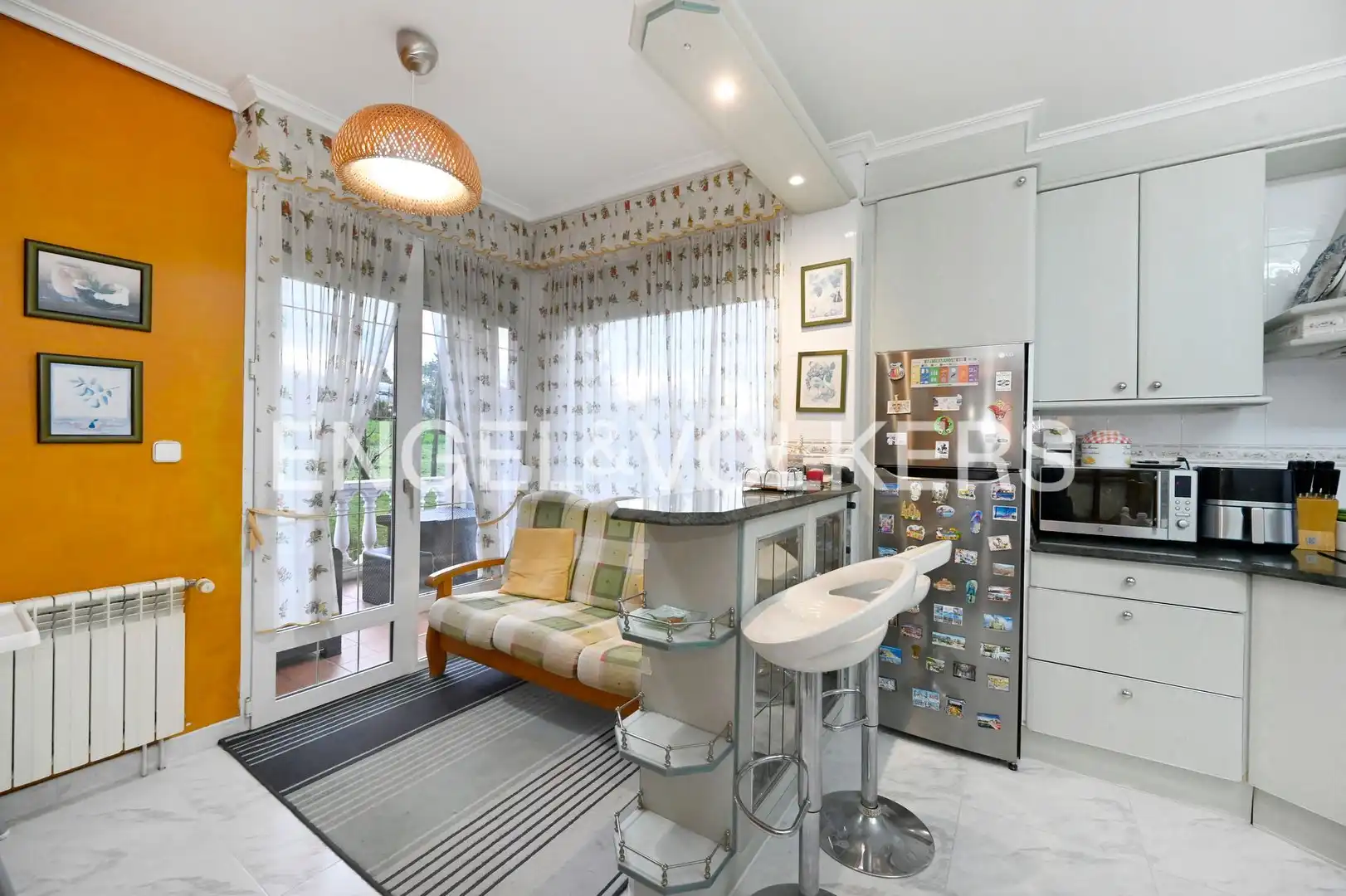 Cocina de Casa o chalet en venta en Santander con Calefacción, Jardín privado y Parquet