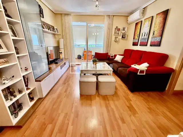 Sala de estar de Piso en venta en Madrid con Aire acondicionado, Calefacción y Jardín privado