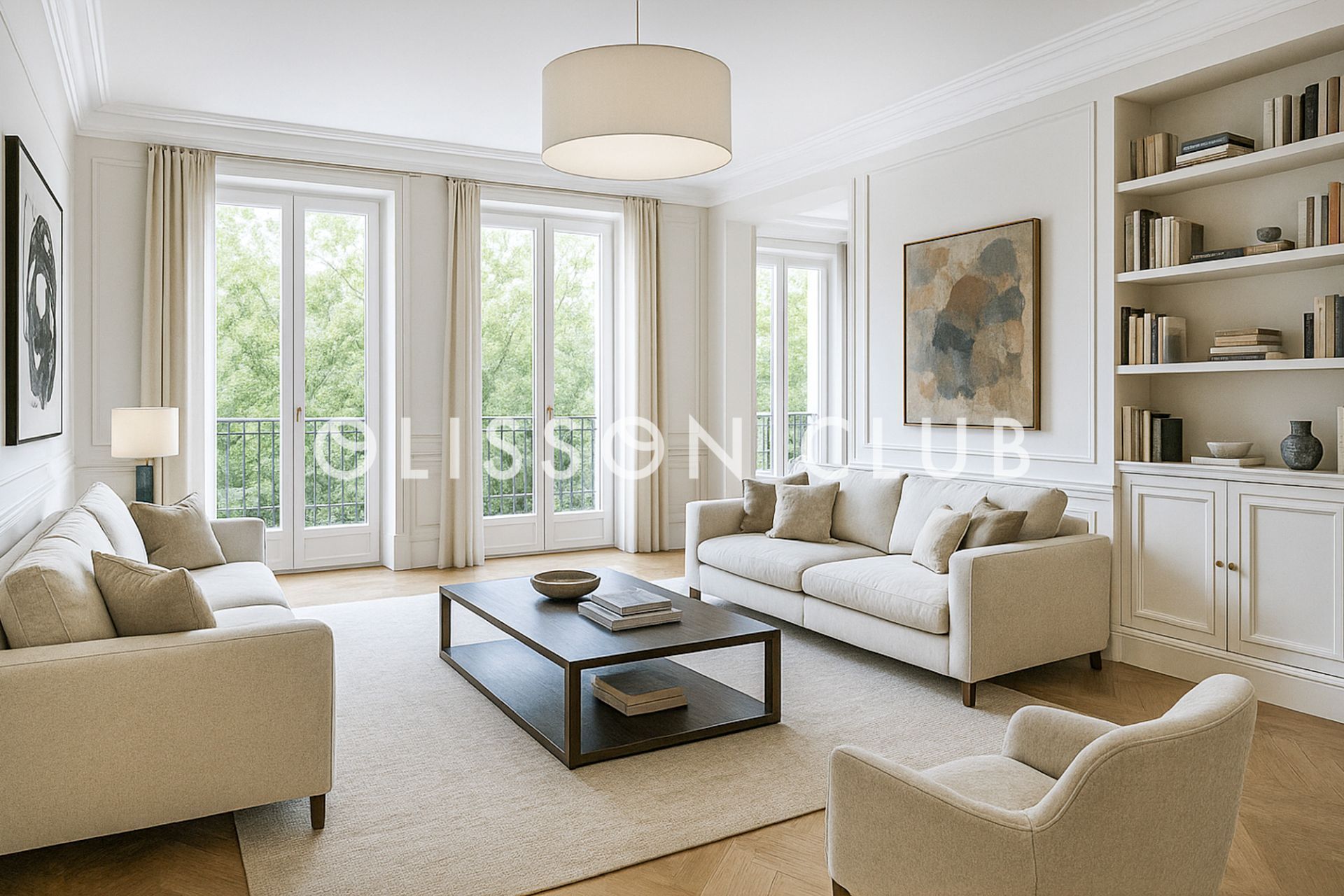 Living room of Flat for sale in  Madrid Capital  with Air Conditioner, Heating and Storage room
