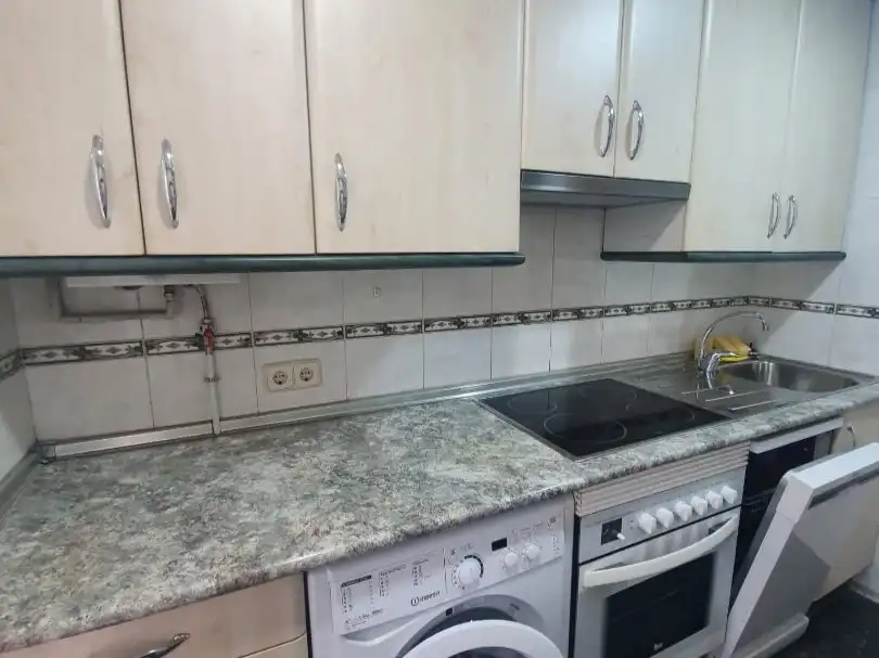 Kitchen of Flat for sale in  Madrid Capital  with Terrace