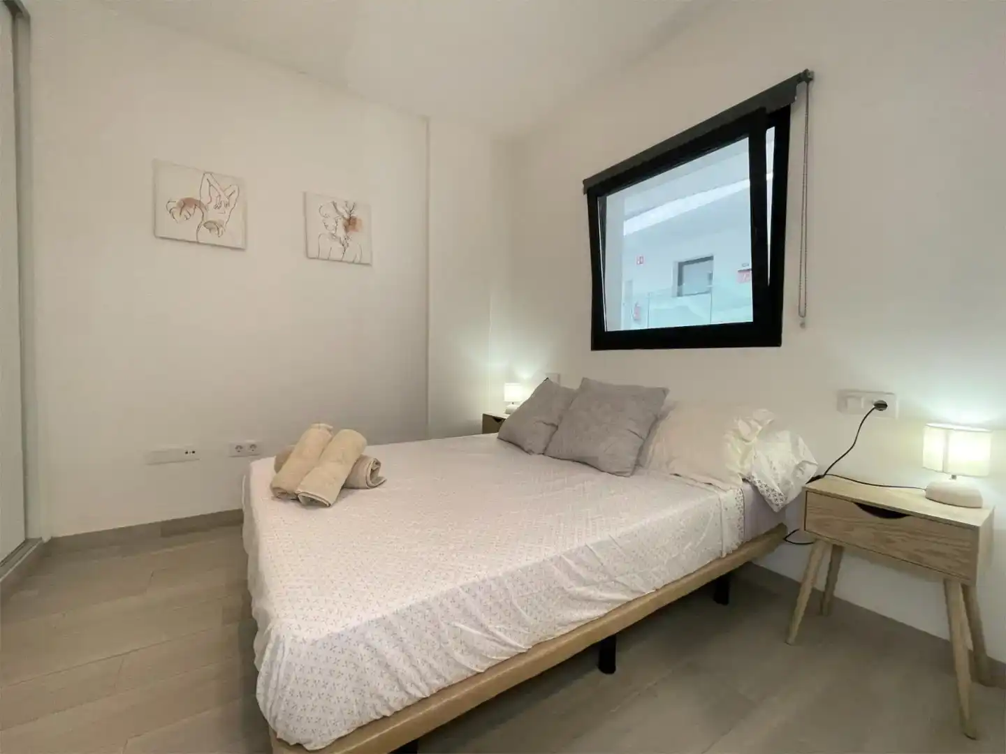 Dormitori de Pis de lloguer en La Oliva amb Moblat i Balcó