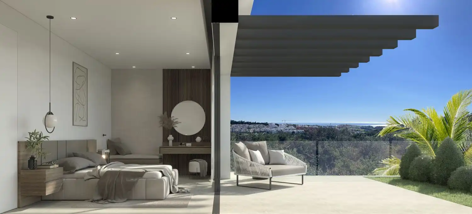 Terraza de Casa o chalet en venta en Casares con Aire acondicionado, Calefacción y Jardín privado