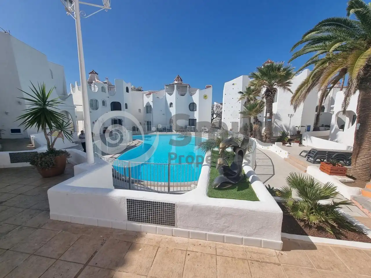 Swimming pool of Duplexes for sale in Arona  with Terrace and Community pool