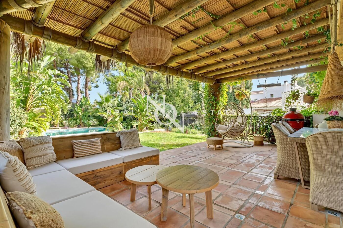 Jardí de Casa o xalet en venda en Dénia amb Aire condicionat, Calefacció i Jardí privat