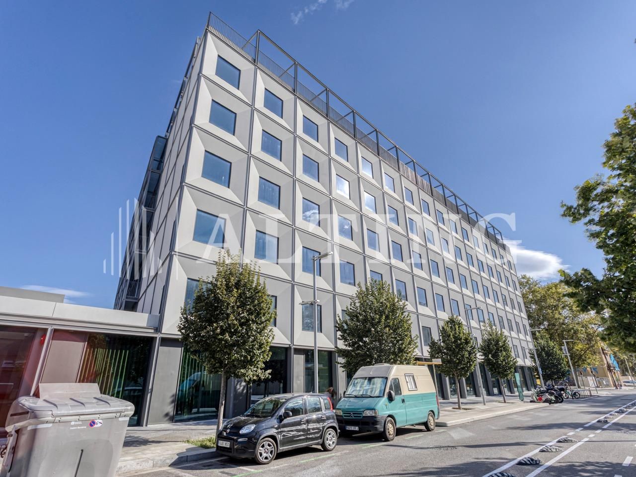Vista exterior de Oficina de lloguer en  Barcelona Capital amb Aire condicionat, Calefacció i Terrassa