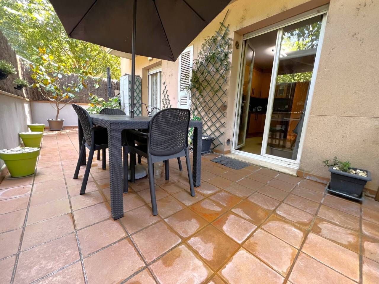Terrace of Flat for sale in Sant Celoni  with Heating, Private garden and Terrace