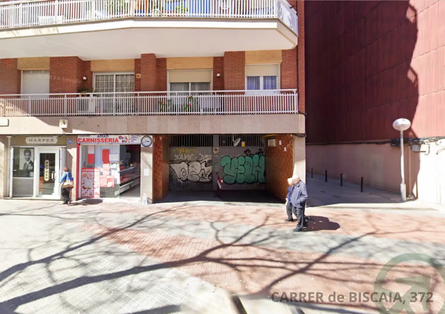 Vista exterior de Garaje en venta en Barcelona