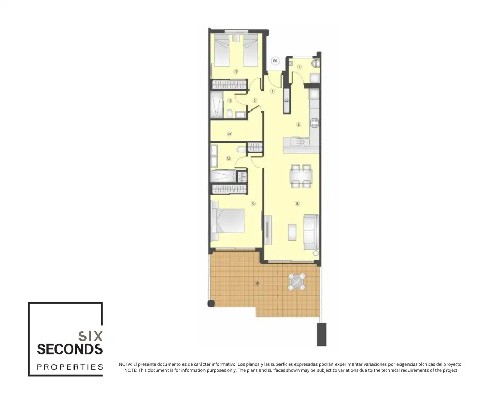 Bungalow con piscina in vendita a San Juan de los Terreros, imagen 21