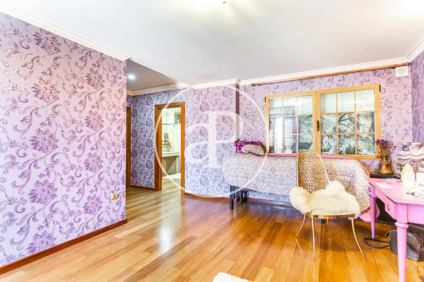 Habitación de Casa adosada en venta en Picanya con Aire acondicionado, Calefacción y Jardín privado