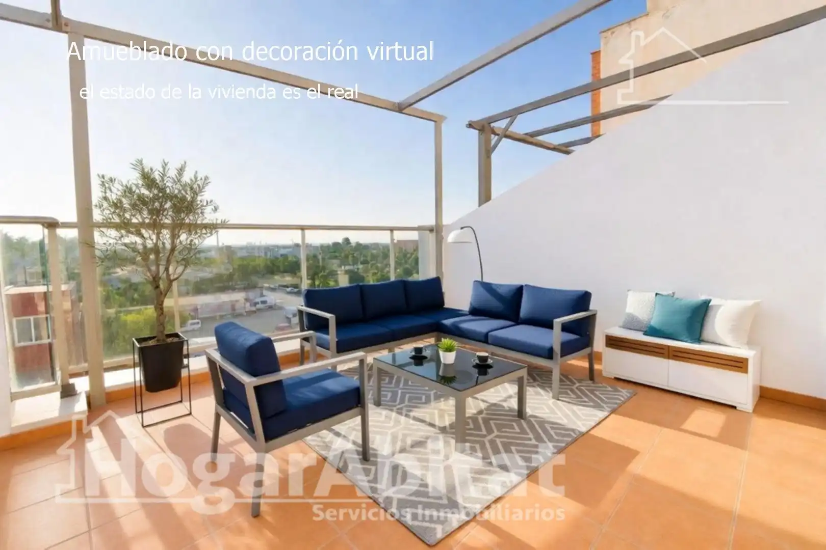 Terraza de Ático en venta en Albal con Aire acondicionado, Calefacción y Terraza