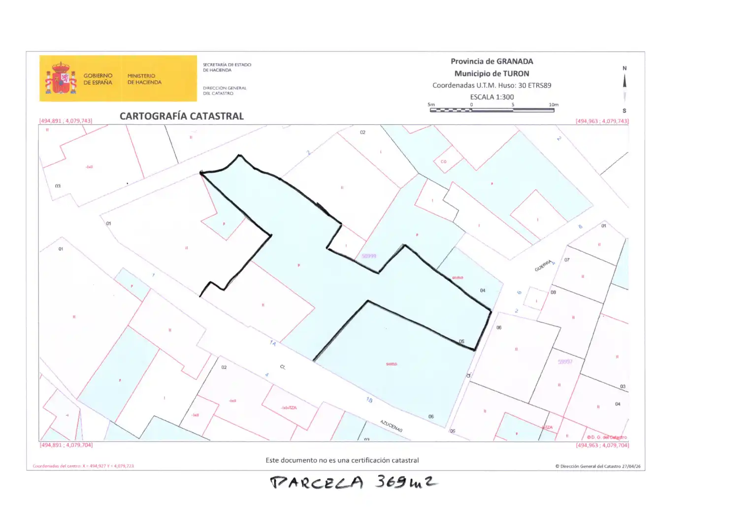 Casa adosada en venta en Turón con Jardín privado