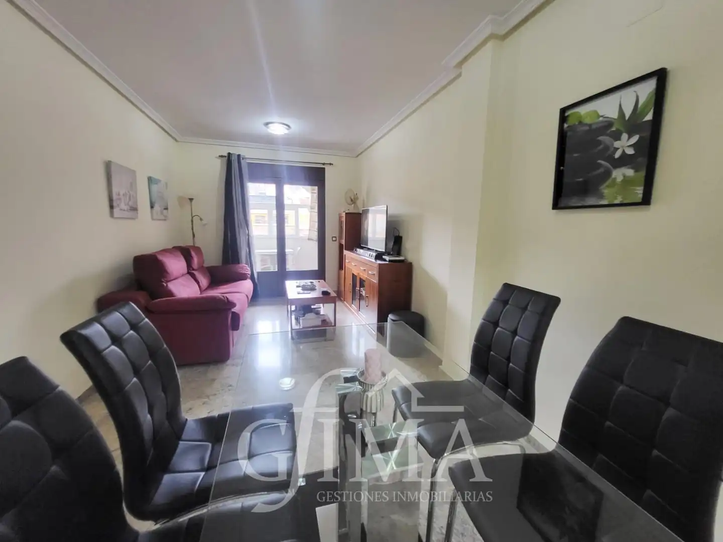 Sala de estar de Apartamento en venta en Ruidera con Terraza, Amueblado y Piscina comunitaria