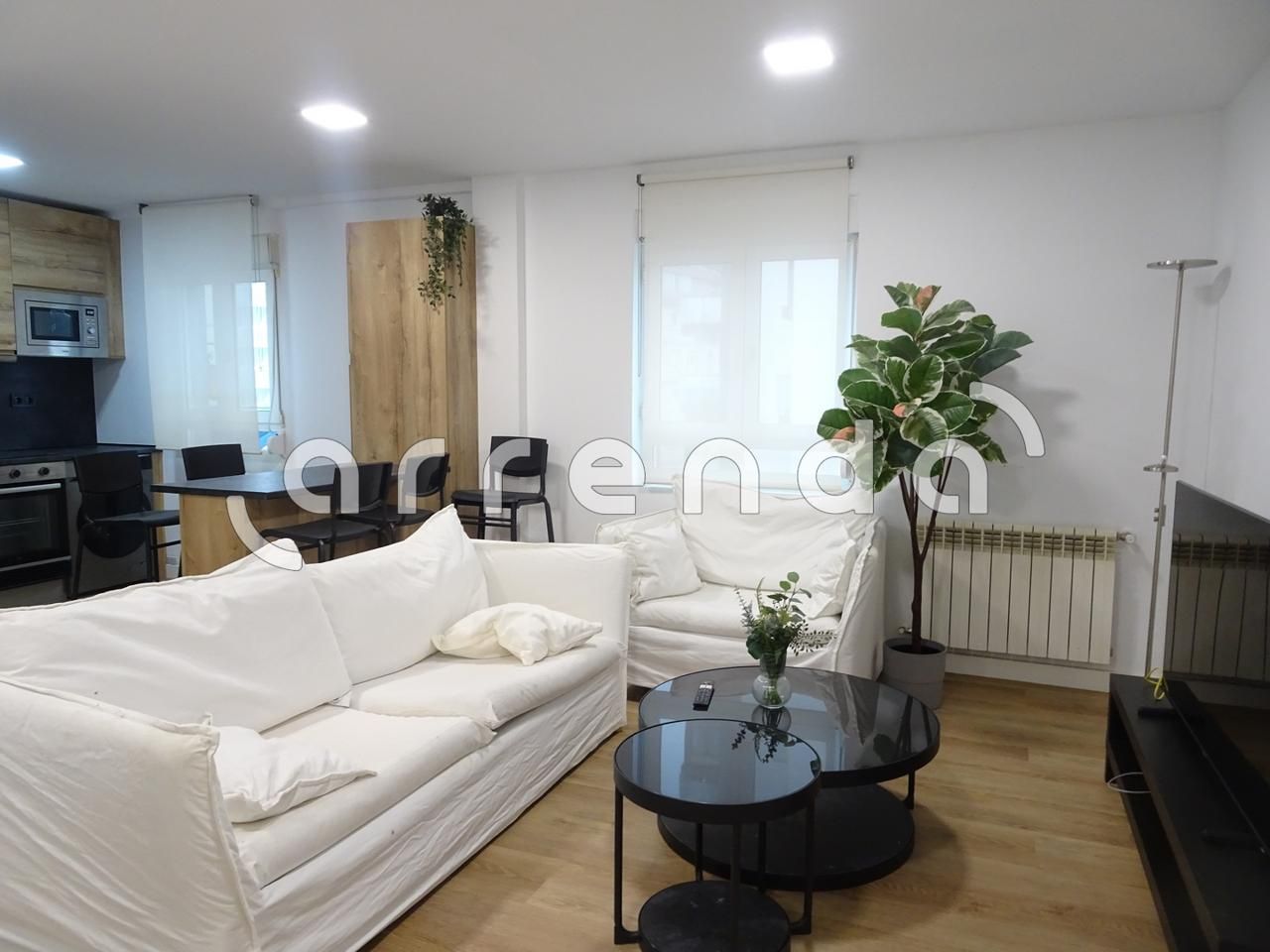 Living room of Flat to rent in Santander  with Heating and Furnished
