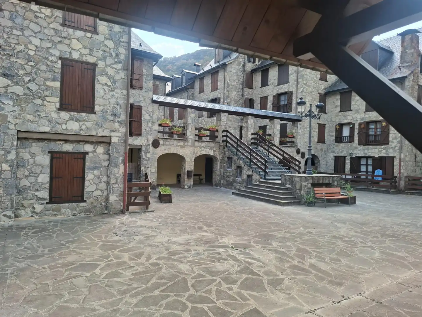 Vista exterior de Piso en venta en Panticosa con Calefacción, Parquet y Amueblado