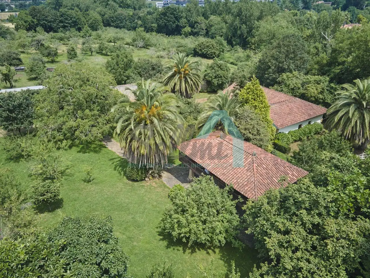 Jardí de Casa o xalet en venda en Gijón  amb Aire condicionat, Jardí privat i Parquet