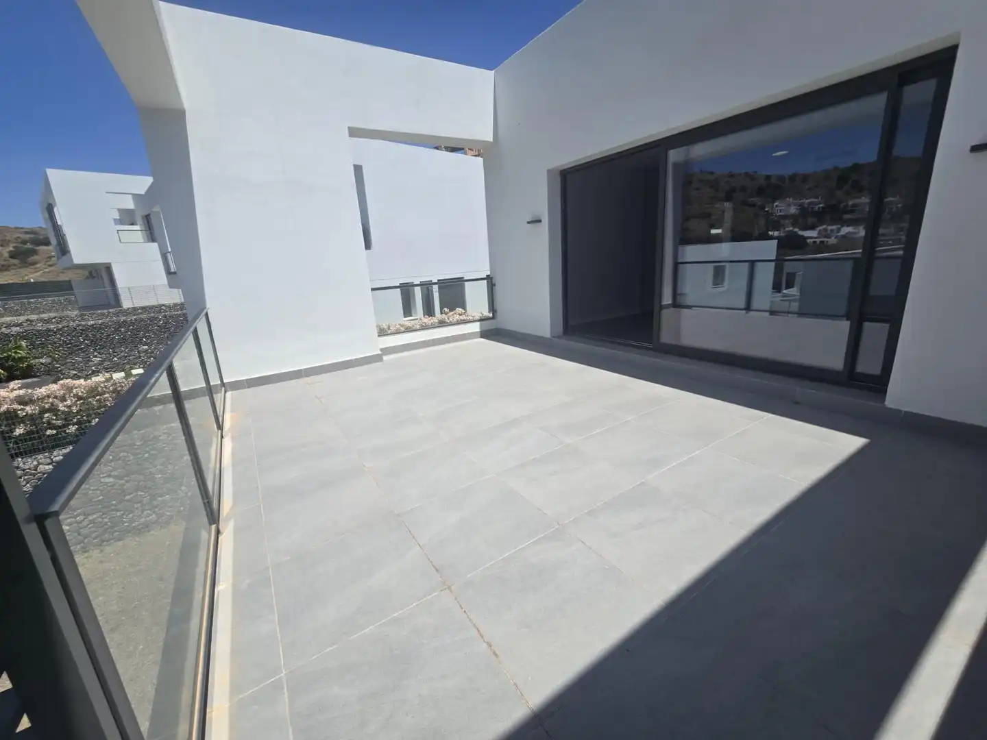 Terrassa de Casa o xalet en venda en Mijas amb Aire condicionat, Terrassa i Piscina comunitària