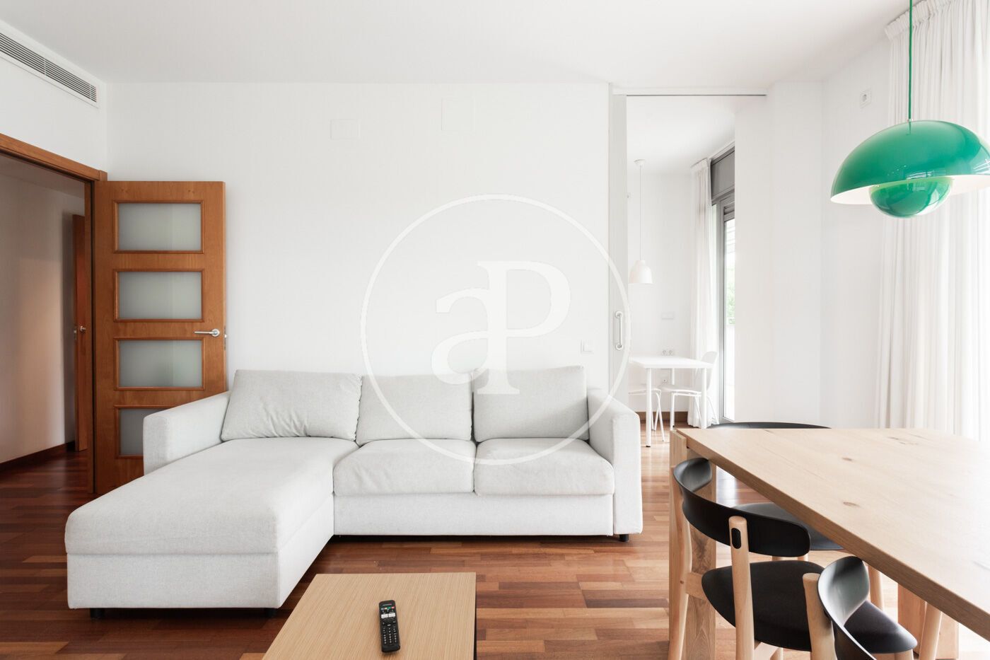Living room of Flat to rent in L'Hospitalet de Llobregat  with Air Conditioner, Heating and Terrace