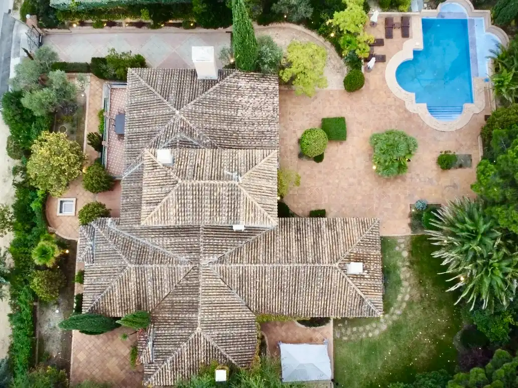 Vista exterior de Casa o chalet en venta en Las Rozas de Madrid con Aire acondicionado, Calefacción y Jardín privado
