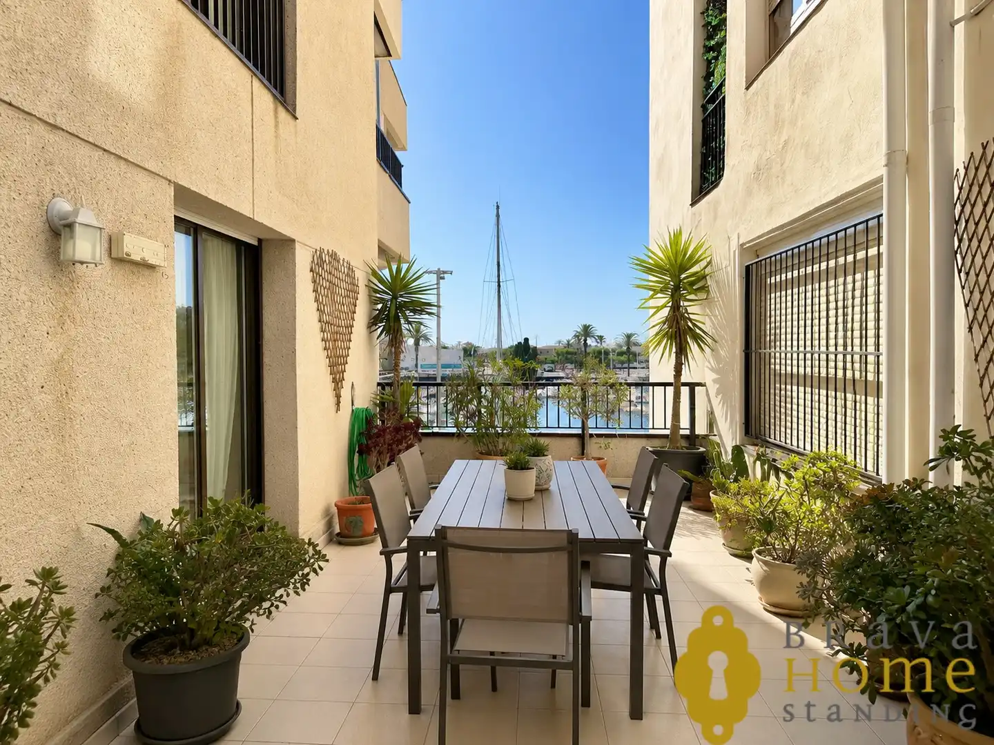 Terraza de Piso en venta en Empuriabrava con Aire acondicionado, Terraza y Trastero