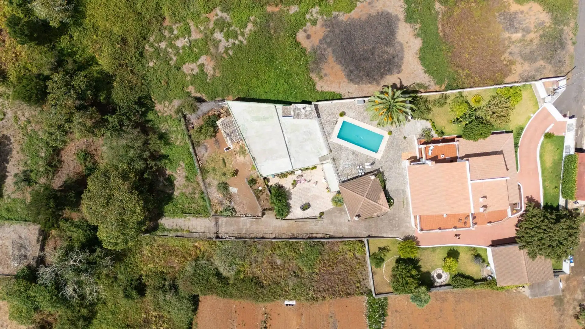 Vista exterior de Casa o chalet en venta en El Rosario con Calefacción, Jardín privado y Terraza
